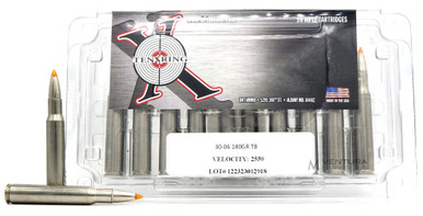 Ten Ring 30-06 Springfield 180gr Trophy Bonded Ammo - 20 Rounds