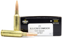 Armscor USA 6.5 Creedmoor 123gr HPBT Ammo - 20 Rounds