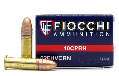 Fiocchi Shooting Dynamics .22 LR 40gr HV Copper Plated RN - 500 Rounds