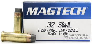Magtech 32 S&W Long 98gr JHP Ammo - 50 Rounds