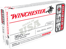 Winchester Target 350 Legend 145gr FMJ Ammo - 20 Rounds