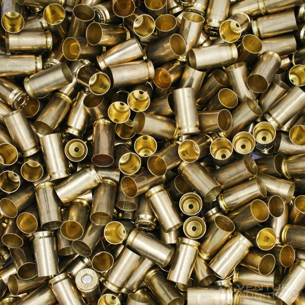 Primed Federal 9mm Brass - 500ct - Ventura Munitions