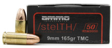 Ammo Inc stelTH 9mm 165gr TMC Subsonic Ammo - 50 Rounds
