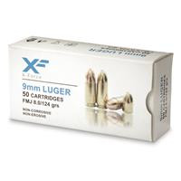 X-Force 9mm Luger 124gr FMJ Ammo - 50 Rounds