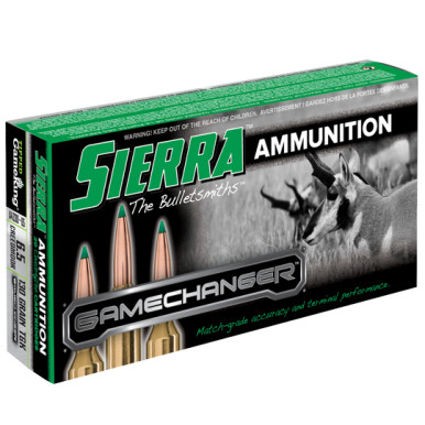Sierra GameChanger 6.5 Creedmoor 130gr TGK Ammo - 20 Rounds