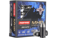Norma USA 380 ACP 85gr Monolith HP JHP Ammo - 20 Rounds