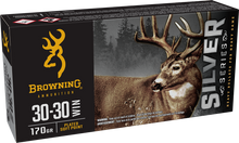 Browning Silver Series 30-30 Win 170gr Plated SP Ammo - 20 Rounds