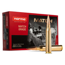 Norma Math King 338 Norma Mag 300gr HPBT Ammo - 20 Rounds