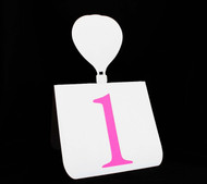 Hot air balloon table number