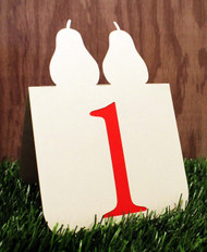 Perfect Pear (pair) table number