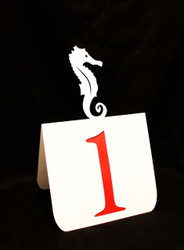 Seahorse table number