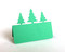 Pine tree place card - 3 trees
