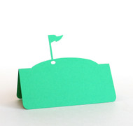 Golf flag place card