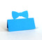 Bow tie place card - shown in peacock blue