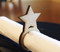Star wood napkin ring