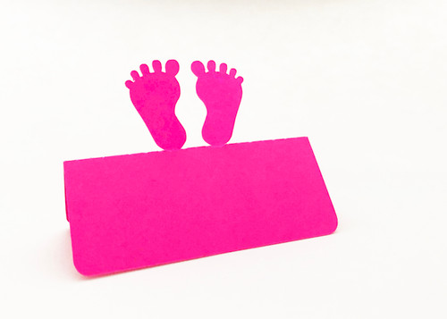 Baby Feet Place Card
