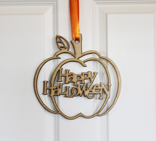 Happy Halloween door sign