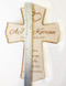 Personalized wedding cross