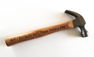 Personalized engraved hammer