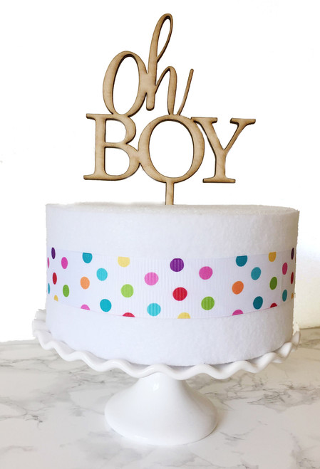 Download Oh Baby Cake Topper