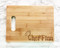 Chef Personalized Name Cutting Board