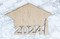 Graduation Hat 2024 Sign