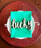Lucky place card