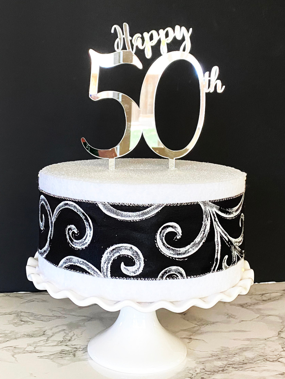 Pretty Cake Ideas For Every Celebration : 50th birthday