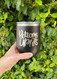 Bottoms Up Engraved 12 oz. Insulated Wine Tumbler 
