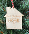 Personalized Our First Home Ornament 2023