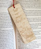 Book lover gift box - wood bookmark