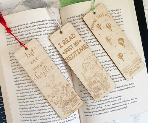 Wood bookmarks