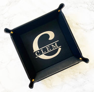 Monogram Valet Tray