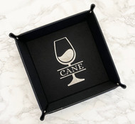 Monogram Wine Valet Tray 