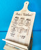 Personalized Chef Easel