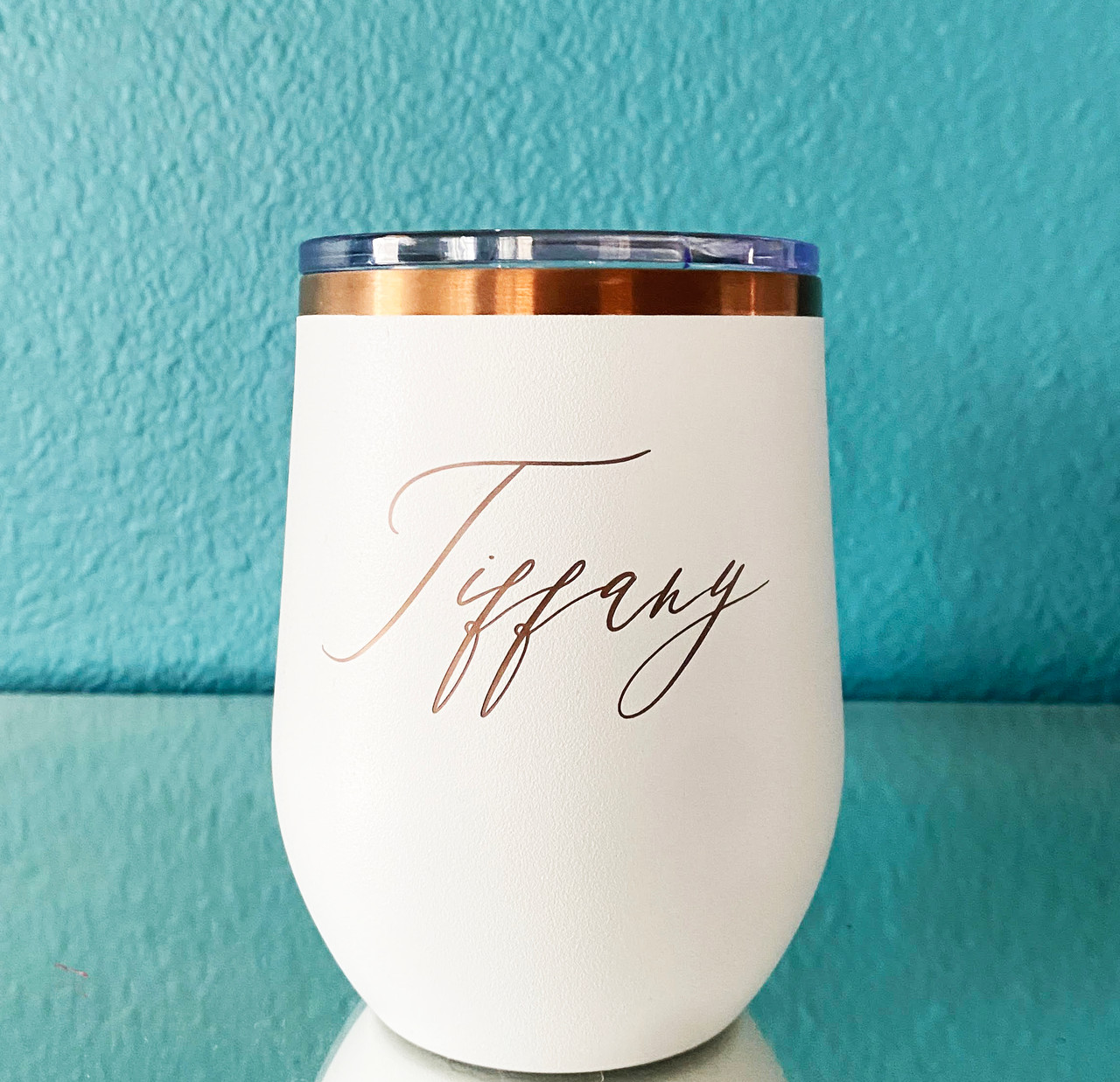 Personalized Name 12 oz. Insulated Wine Tumbler