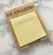 Customizable Bamboo Sticky Note Holder
