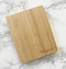 Back side: Customizable Bamboo Sticky Note Holder
