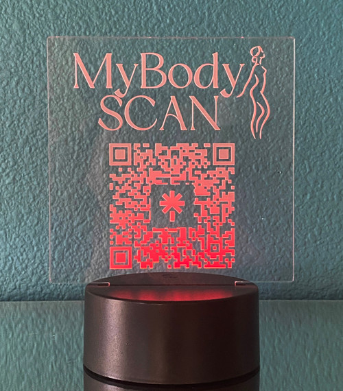 Personalized Business LED QR Code Sign