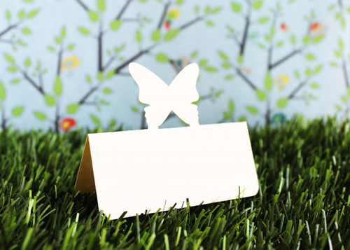 Butterfly place card