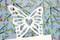Butterfly table number close up