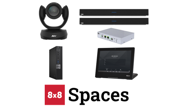 8x8 Spaces configured room kits 8x8 Spaces configured room kit