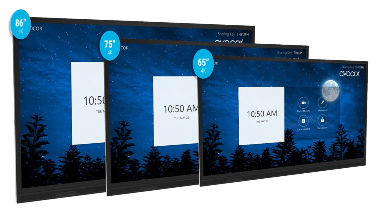Avocor E-Series Interactive Displays Avocor E-Series Interactive Displays