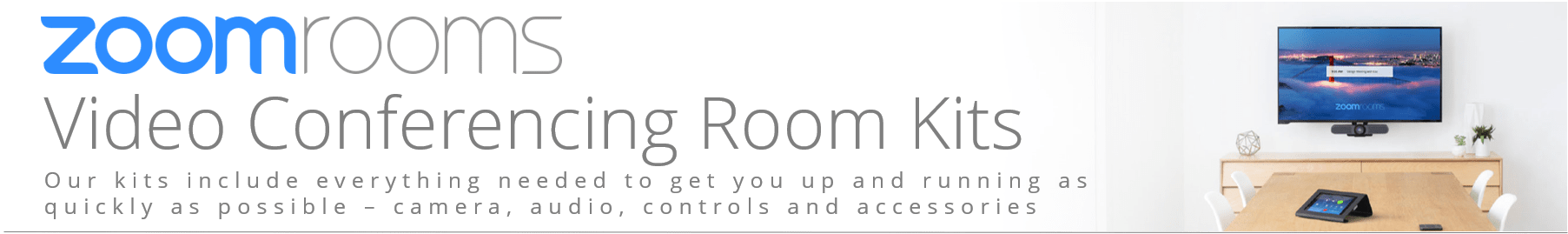 Zoom Rooms Kit from Video Conference Gear Zoom Rooms Kit from Video Conference Gear