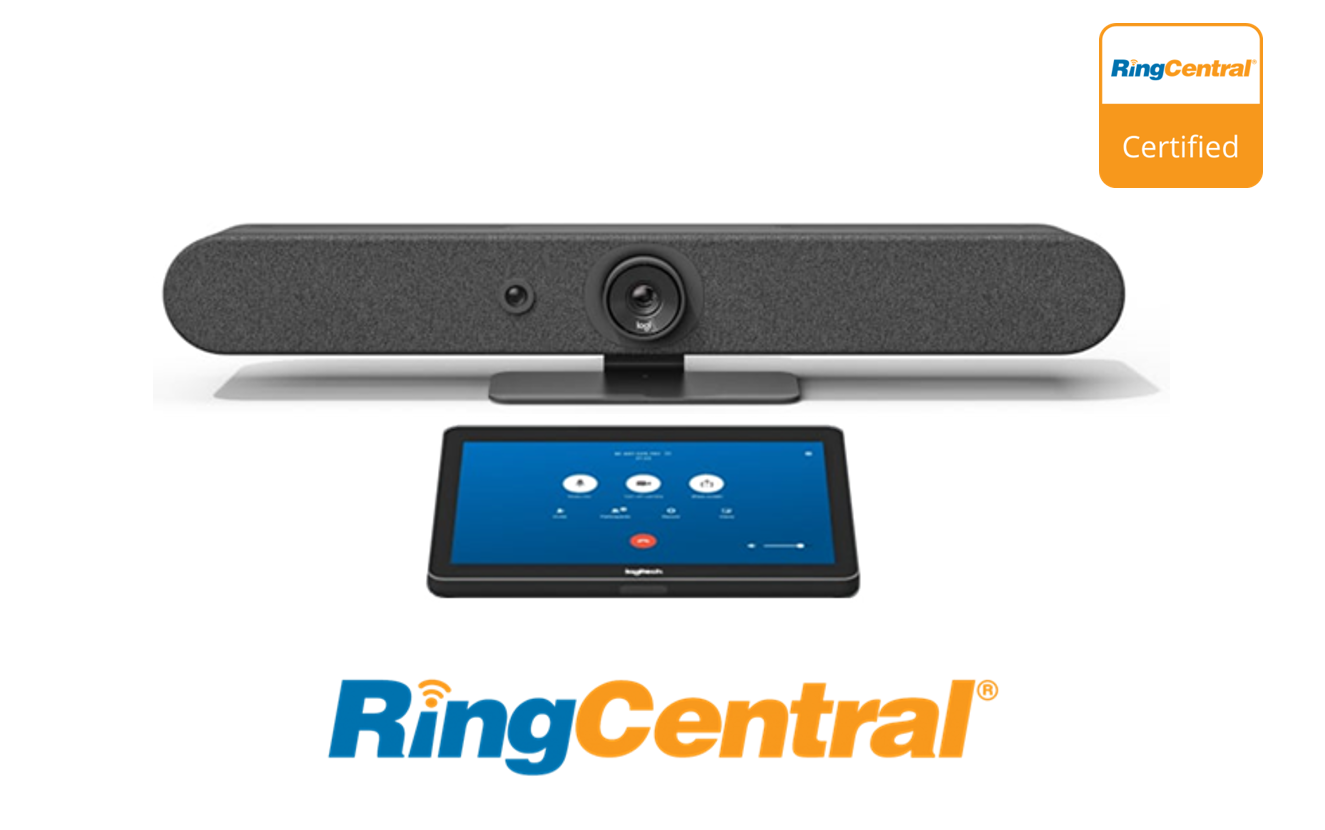 Logitech RingCentral Rooms Kit with Rally Bar Mini Logitech RingCentral Rooms Kit with Rally Bar Mini
