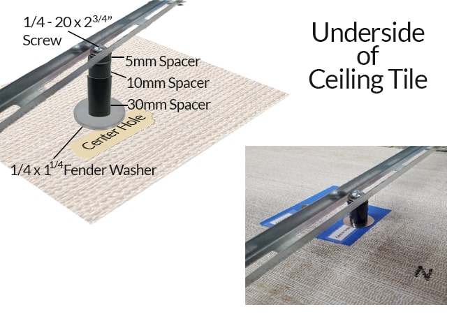 AVer VC520 Pro/Pro 2 Speakerphone Ceiling Installation Guide
