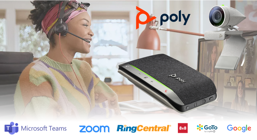 Poly P5 Personal Video Conferencing Kit with Poly Sync 20+