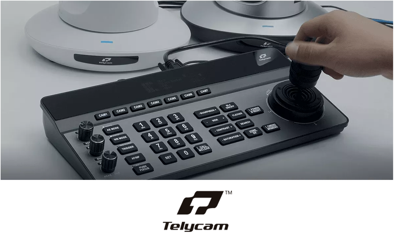 Telycam TLC-50TC-NDI IP Control Keyboard for NDI Cameras