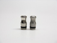 Short Contoured Stainless Steel Drip Tip