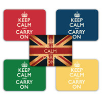 Keep Calm & Carry On Tablemats